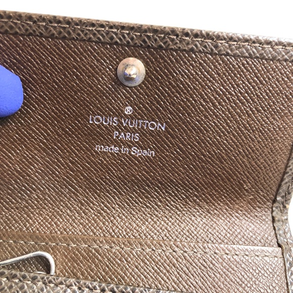 Louis Vuitton Brown Taiga 6 Rings Key Holder Sku#82663 - Picture 7 of 9